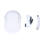 Neck Hanging Fan Mini Small Portable Silent Handheld Electric Fan for Home Office OutdoorWhite In Australia - Darrahopens