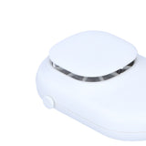 Neck Hanging Fan Mini Small Portable Silent Handheld Electric Fan for Home Office OutdoorWhite