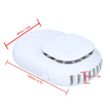 Neck Hanging Fan Mini Small Portable Silent Handheld Electric Fan for Home Office OutdoorWhite