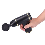 Home Mini Massager Equipment Body Muscle Stimulator with 8 Speed for Muscle FitnessBlack