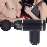 Home Mini Massager Equipment Body Muscle Stimulator with 8 Speed for Muscle FitnessBlack