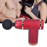 Home Mini Massager Equipment Body Muscle Stimulator with 8 Speed for Muscle FitnessRed