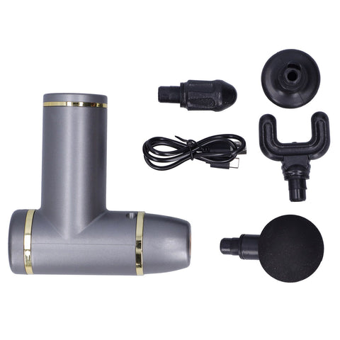 Home Mini Massager Equipment Body Muscle Stimulator with 8 Speed for Muscle FitnessGray In Australia - Darrahopens