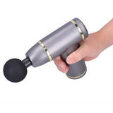Home Mini Massager Equipment Body Muscle Stimulator with 8 Speed for Muscle FitnessGray