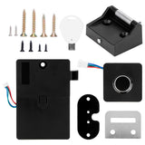 Fingerprint Lock Smart Electronic Cabinet Door Locks Furniture Drawer Lock for Home Office In Australia - Darrahopens