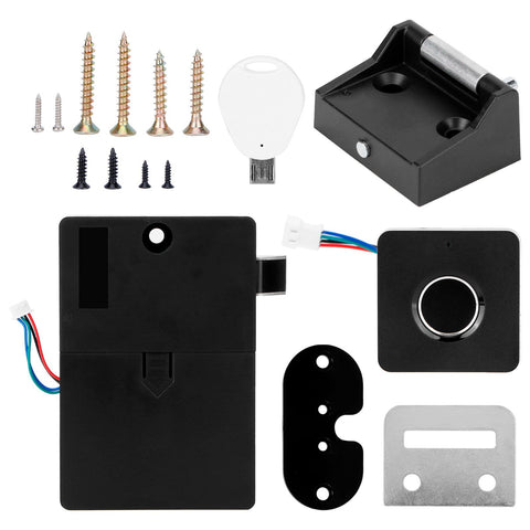 Fingerprint Lock Smart Electronic Cabinet Door Locks Furniture Drawer Lock for Home Office In Australia - Darrahopens