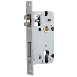 Entry Door Handle Lock Locking Lever Handle Set Reversible for Right Left Sided DoorsH Style