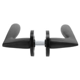 Entry Door Handle Lock Locking Lever Handle Set Reversible for Right Left Sided DoorsK Style