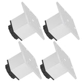 4Pcs Sofa Leg Aluminium Alloy Square Adjustable Cabinet Foot Furniture Hardware Fittings60mm