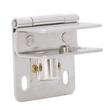 Glass Door Hinge PunchFree Stainless Steel Clip Cabinet Bracket Clamp Household Supplies In Australia - Darrahopens