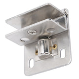Glass Door Hinge PunchFree Stainless Steel Clip Cabinet Bracket Clamp Household Supplies In Australia - Darrahopens