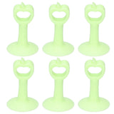6PCS Door Stopper Anti‑Collision Silicone Wall Protection Home Bathroom Supplies Green In Australia - Darrahopens