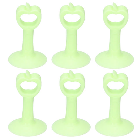 6PCS Door Stopper Anti‑Collision Silicone Wall Protection Home Bathroom Supplies Green In Australia - Darrahopens