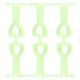 6PCS Door Stopper Anti‑Collision Silicone Wall Protection Home Bathroom Supplies Green In Australia - Darrahopens