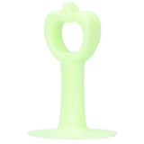 6PCS Door Stopper Anti‑Collision Silicone Wall Protection Home Bathroom Supplies Green