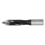 Woodworking Drill Bit 1/2 Carbon Steel Alloy Punching Drilling Tool Bit Carpentry ToolT10x70R