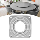 Heavy Duty Rotating Bearing 360 Degrees Rotation Turntable Replacement for Furniture72mm