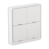 Wireless Scene Switch Intelligent 4‑Way Panel Wall Switch Mobile Phone APP Control for ZigBee In Australia - Darrahopens