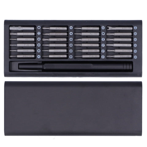 25 in 1 Multifunctional Screwdriver Set Screwdriver Bit Kit Repair Tool with Storage Box
