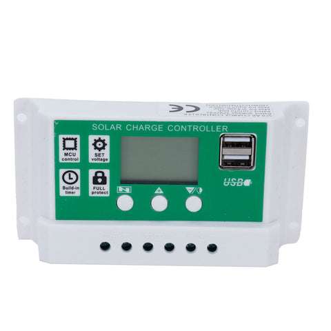 60A 12V 24V PWM Solar Panel Battery Regulator Charge Controller Auto Focusing Tracking