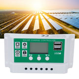 60A 12V 24V PWM Solar Panel Battery Regulator Charge Controller Auto Focusing Tracking