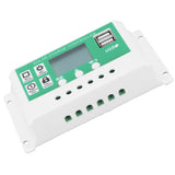 LCD Solar Charge Controller Adjustable 10A 12V 24V PWM Charging Regulator Accessory In Australia - Darrahopens