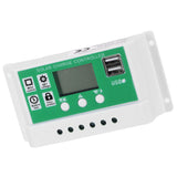 50A Solar Charge Controller LCD Display Adjustable 12V 24V Solar Panel Regulator