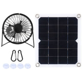 10W Solar Panel with Cooling Fan Photovoltaic Solar Panel for Home Pet Dog House In Australia - Darrahopens