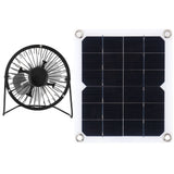 10W Solar Panel with Cooling Fan Photovoltaic Solar Panel for Home Pet Dog House In Australia - Darrahopens