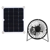 10W Solar Panel with Cooling Fan Photovoltaic Solar Panel for Home Pet Dog House