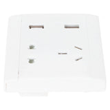 Multi-Functional Wall Power Outlet Socket with 2 USB Port 13A for Home Office AU Plug 110/220V