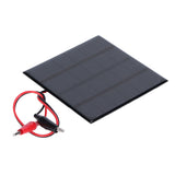 2W 6V Solar Panel Module with Clip DIY Solar Charging Board for Toys Lamp Charger In Australia - Darrahopens