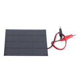 2W 6V Solar Panel Module with Clip DIY Solar Charging Board for Toys Lamp Charger In Australia - Darrahopens
