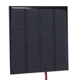 2W 6V Solar Panel Module with Clip DIY Solar Charging Board for Toys Lamp Charger