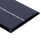 1W 6V Solar Panel Polysilicon DIY Solar Charging Board for Toys Lamps Water Pumps
