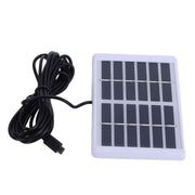 1.2W 6V Solar Panel with Micro USB Port Polycrystalline Silicon Solar Charging Board In Australia - Darrahopens