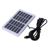 1.2W 6V Solar Panel with Micro USB Port Polycrystalline Silicon Solar Charging Board In Australia - Darrahopens