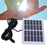 1.2W 6V Solar Panel with Micro USB Port Polycrystalline Silicon Solar Charging Board
