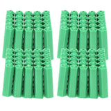 100Pcs M6 Expansion Pipe Plastic Wall Plug Fixing Expansion Tube Accessory Green In Australia - Darrahopens