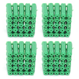 100Pcs M6 Expansion Pipe Plastic Wall Plug Fixing Expansion Tube Accessory Green In Australia - Darrahopens