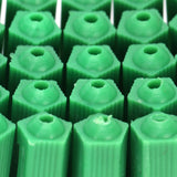 100Pcs M6 Expansion Pipe Plastic Wall Plug Fixing Expansion Tube Accessory Green