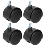 4Pcs 2in Caster Waterproof 360 Degree Rotatable Universal Wheels for Cabinet Trolley In Australia - Darrahopens