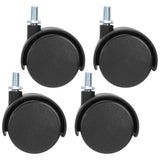 4Pcs 2in Caster Waterproof 360 Degree Rotatable Universal Wheels for Cabinet Trolley In Australia - Darrahopens