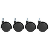 4Pcs 2in Caster Waterproof 360 Degree Rotatable Universal Wheels for Cabinet Trolley