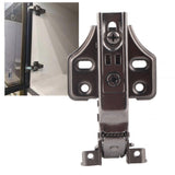 Hydraulic Mute Aluminum Frame Door Hinge Punch Free Wardrobe Cabinet Door Hinge Hardware