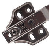 Hydraulic Mute Aluminum Frame Door Hinge Punch Free Wardrobe Cabinet Door Hinge Hardware