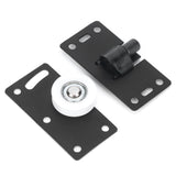 Sliding Door Wheel Set Cold Rolled Steel Door Pulley Hardware for Cabinet Closet Wardrobe