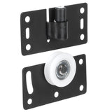 Sliding Door Wheel Set Cold Rolled Steel Door Pulley Hardware for Cabinet Closet Wardrobe