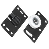 Sliding Door Wheel Set Cold Rolled Steel Door Pulley Hardware for Cabinet Closet Wardrobe