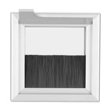 Aluminium Alloy Desk Grommet Table Wire Organizer with Hairbrush for Home and Office In Australia - Darrahopens